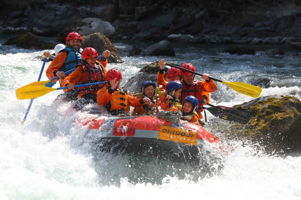 Rafting sur la Durance